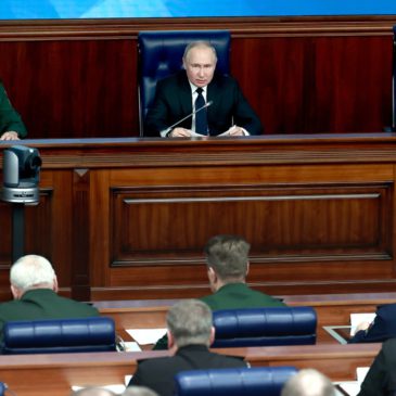 Заседание коллегии Министерства обороны