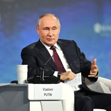 Владимир Путин принял участие в пленарном заседании XXVI Петербургского международного экономического форума.