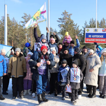 Мороз лыжнику не помеха!