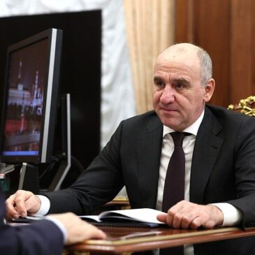 Встреча с главой Карачаево-Черкесии Рашидом Темрезовым