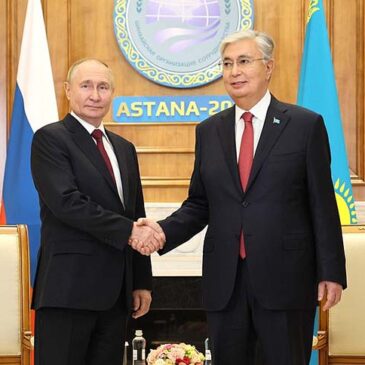 Встреча с Президентом Казахстана Касым-Жомартом Токаевым