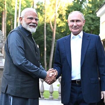 Неформальная встреча с Премьер-министром Индии Нарендрой Моди